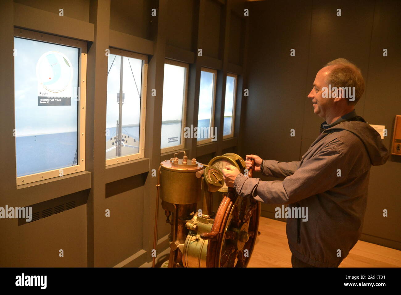 The Titanic Story, The SeaCity Museum, Southampton, Hampshire, Regno Unito Foto Stock