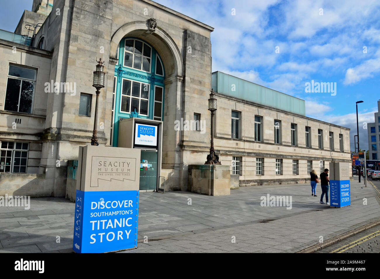 Il Museo SeaCity, Southampton, Hampshire, Regno Unito Foto Stock