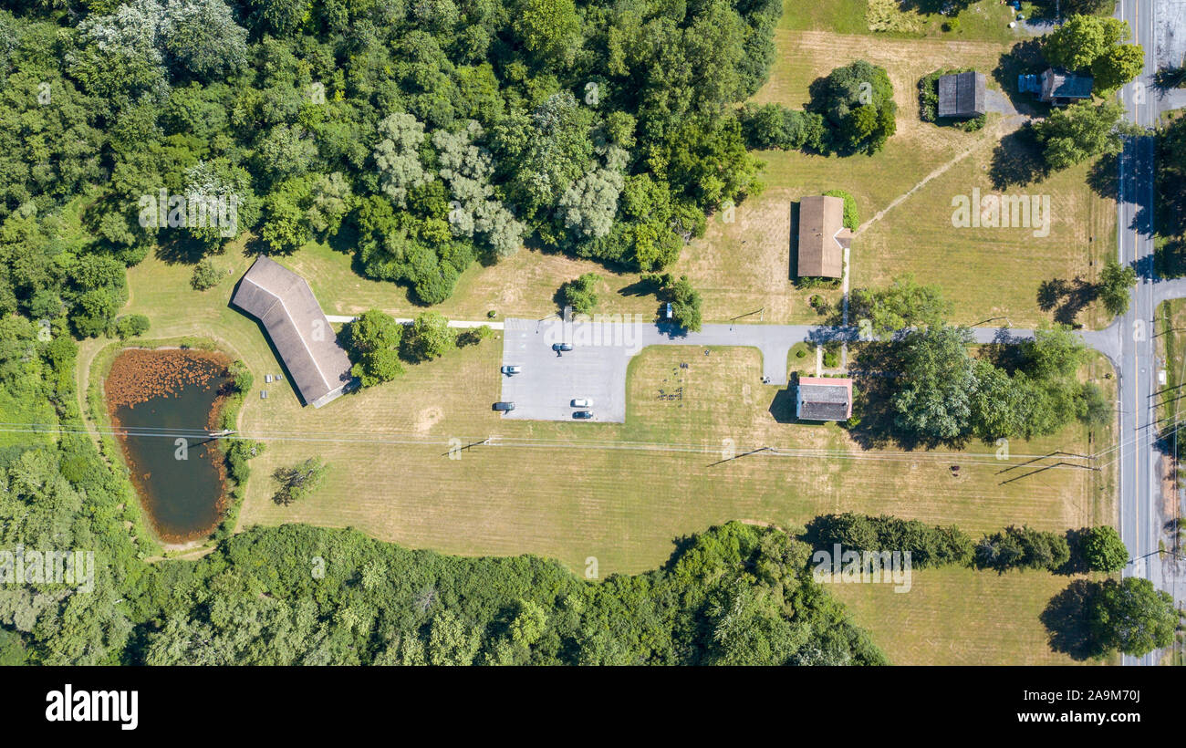 Harriet Tubman Home, National Historic Park, Auburn e Fleming NY, STATI UNITI D'AMERICA Foto Stock