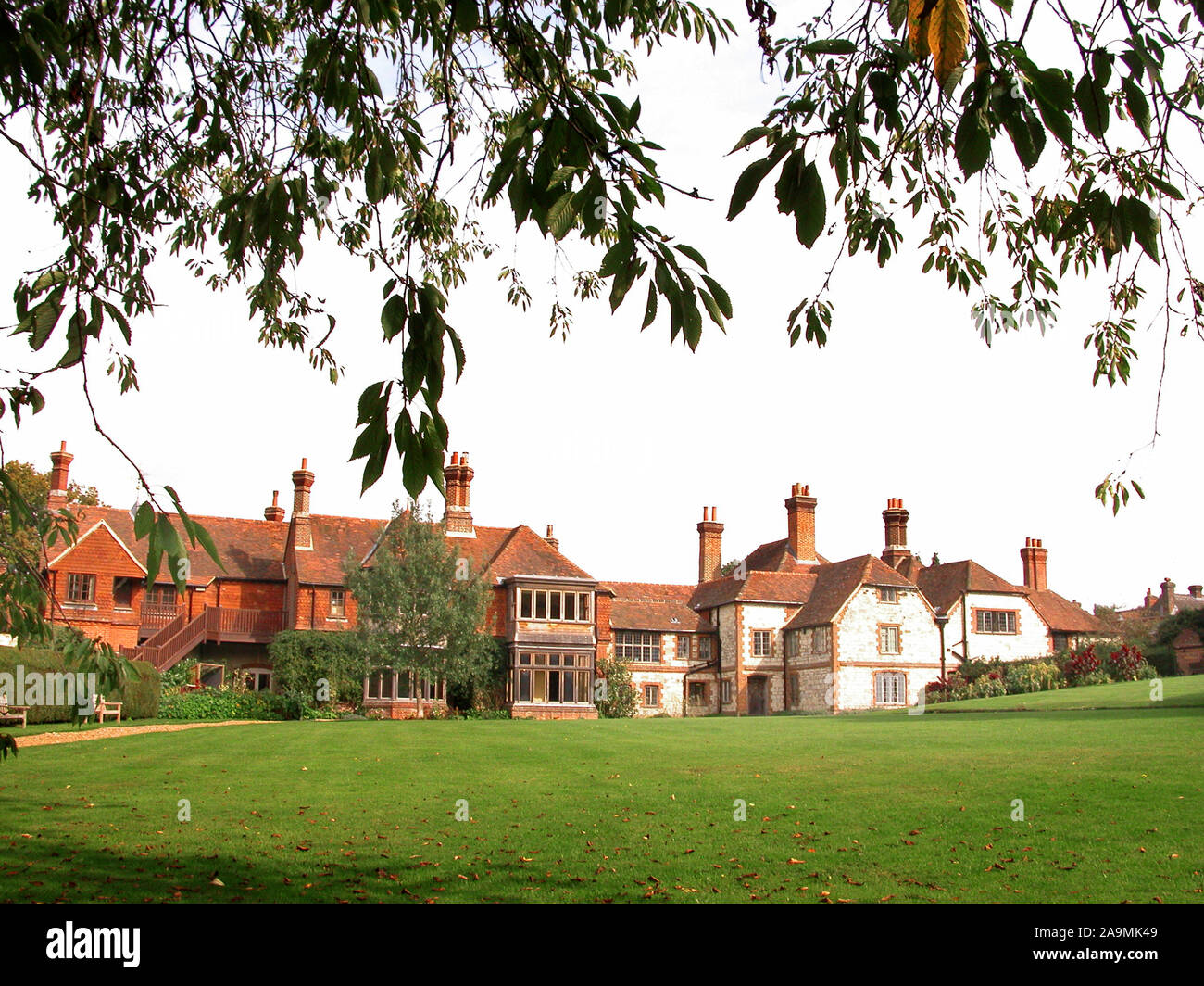 Il C diciottesimo naturalista Gilbert White's house, le scie in Selborne, Hampshire, Regno Unito Foto Stock