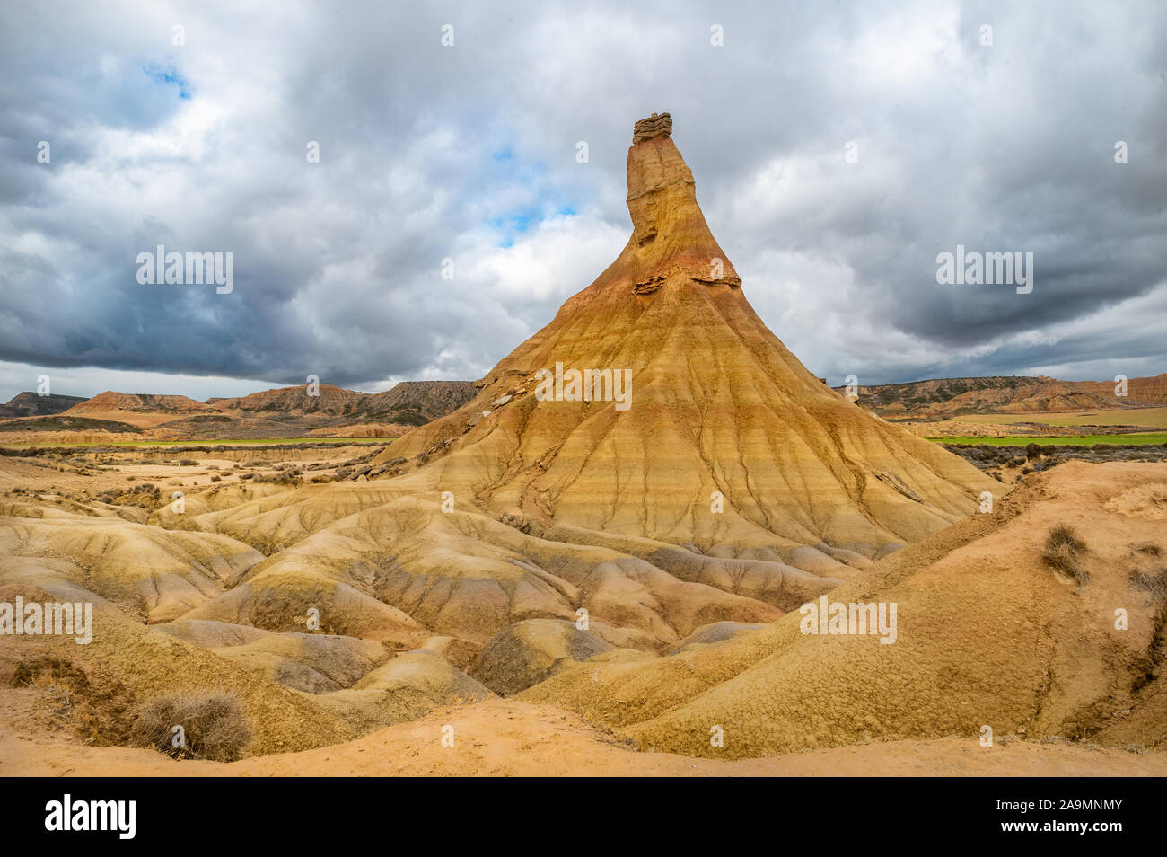 Il Royal Bardenas di Navarra Foto Stock