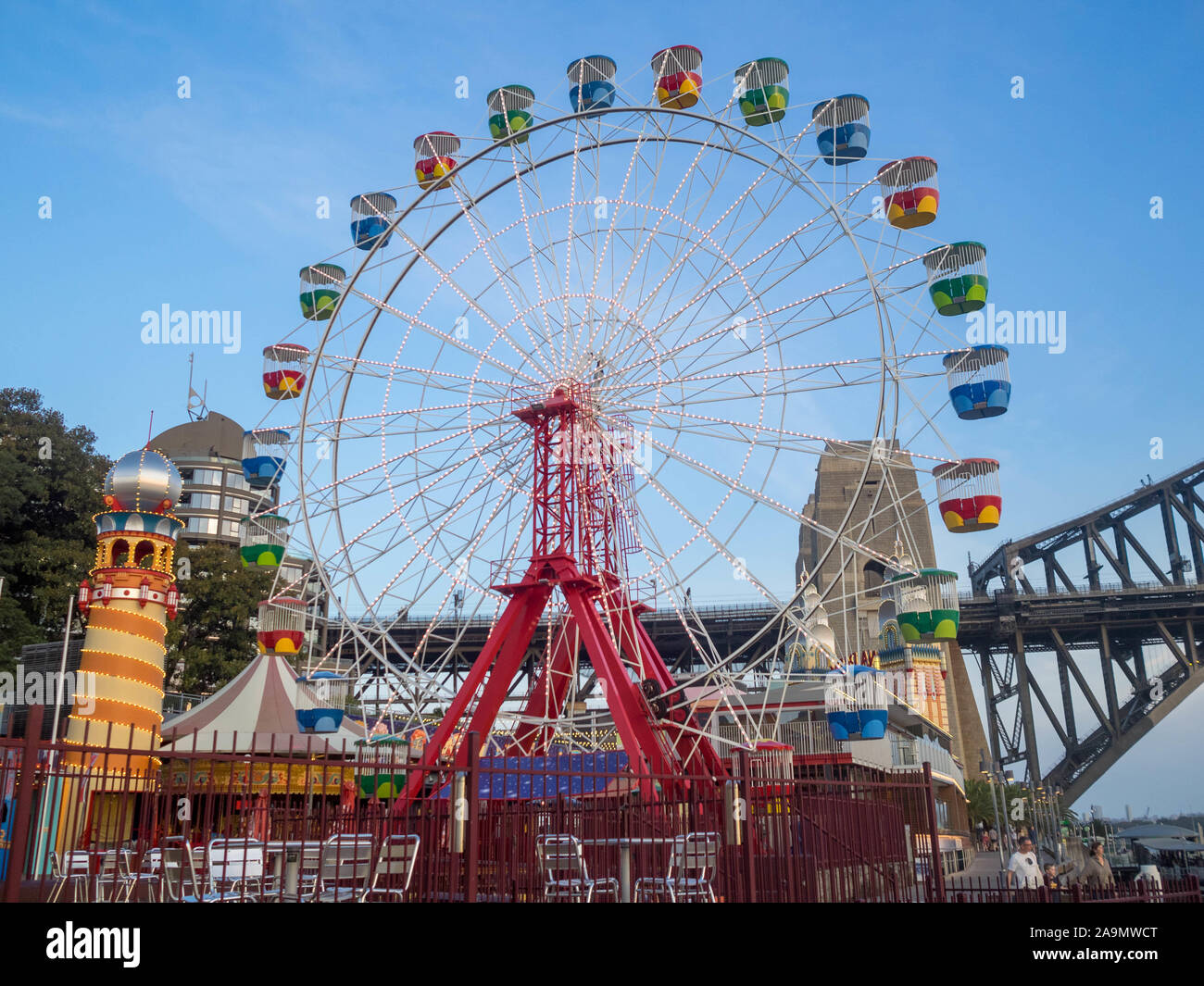 Il Luna Park Sydney Foto Stock