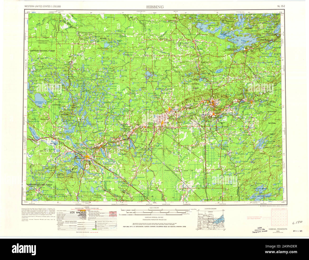 Hibbing minnesota mappa immagini e fotografie stock ad alta risoluzione