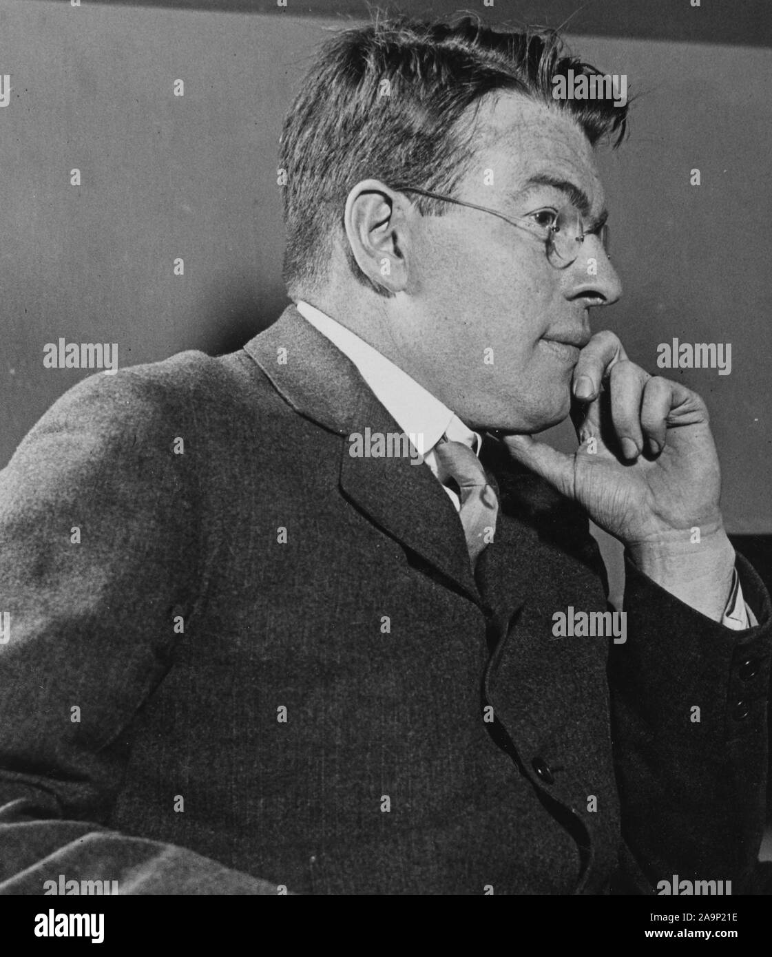 1918 - Arresto di nemici alieni negli U.S.A. - Edward A. Rumely accusato di acquisto del New York Evening Mail con denaro fornito dai tedeschi Foto Stock