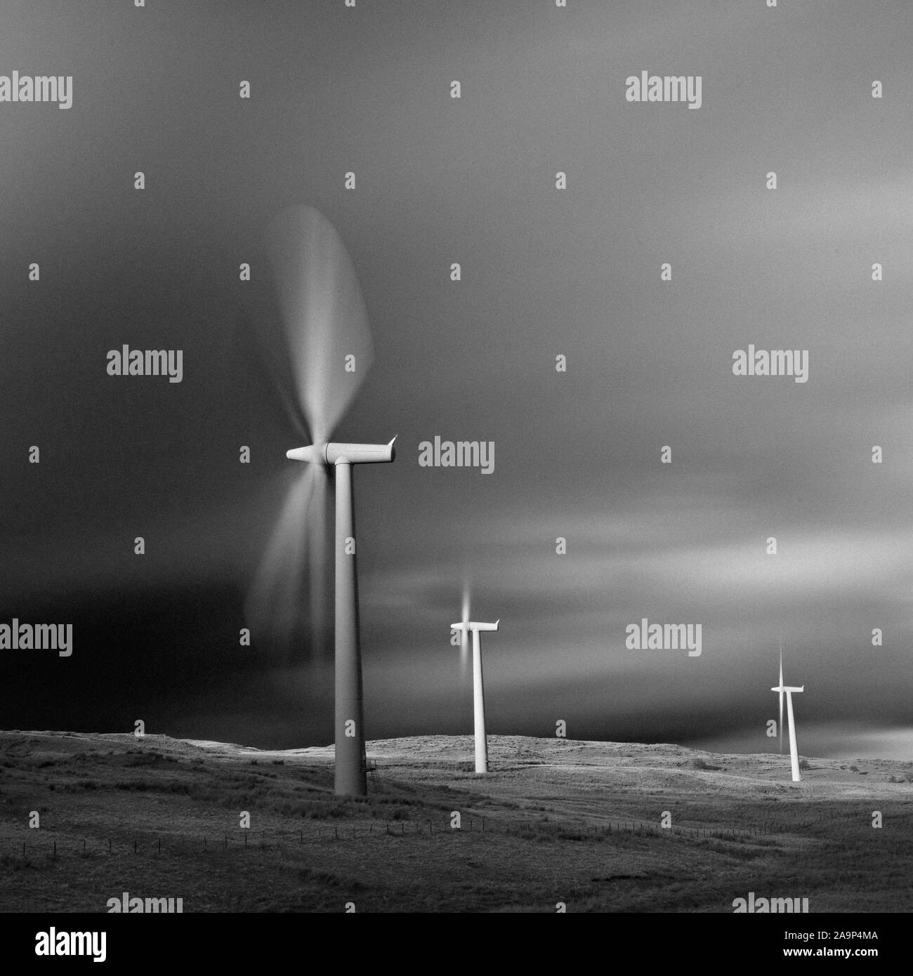 Lambrigg cadde Wind Farm, Kendal Cumbria, Inghilterra. Foto Stock