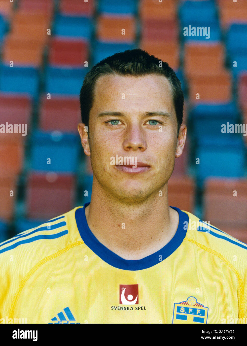 Daniel svedese Andersson calciatore professionista in Venezia oggi direttore di sport a Malmo FF Foto Stock