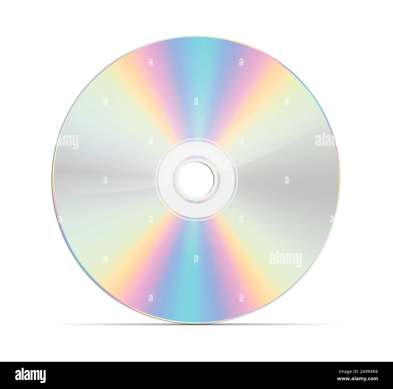 Una immagine di un bel cd rom Foto Stock