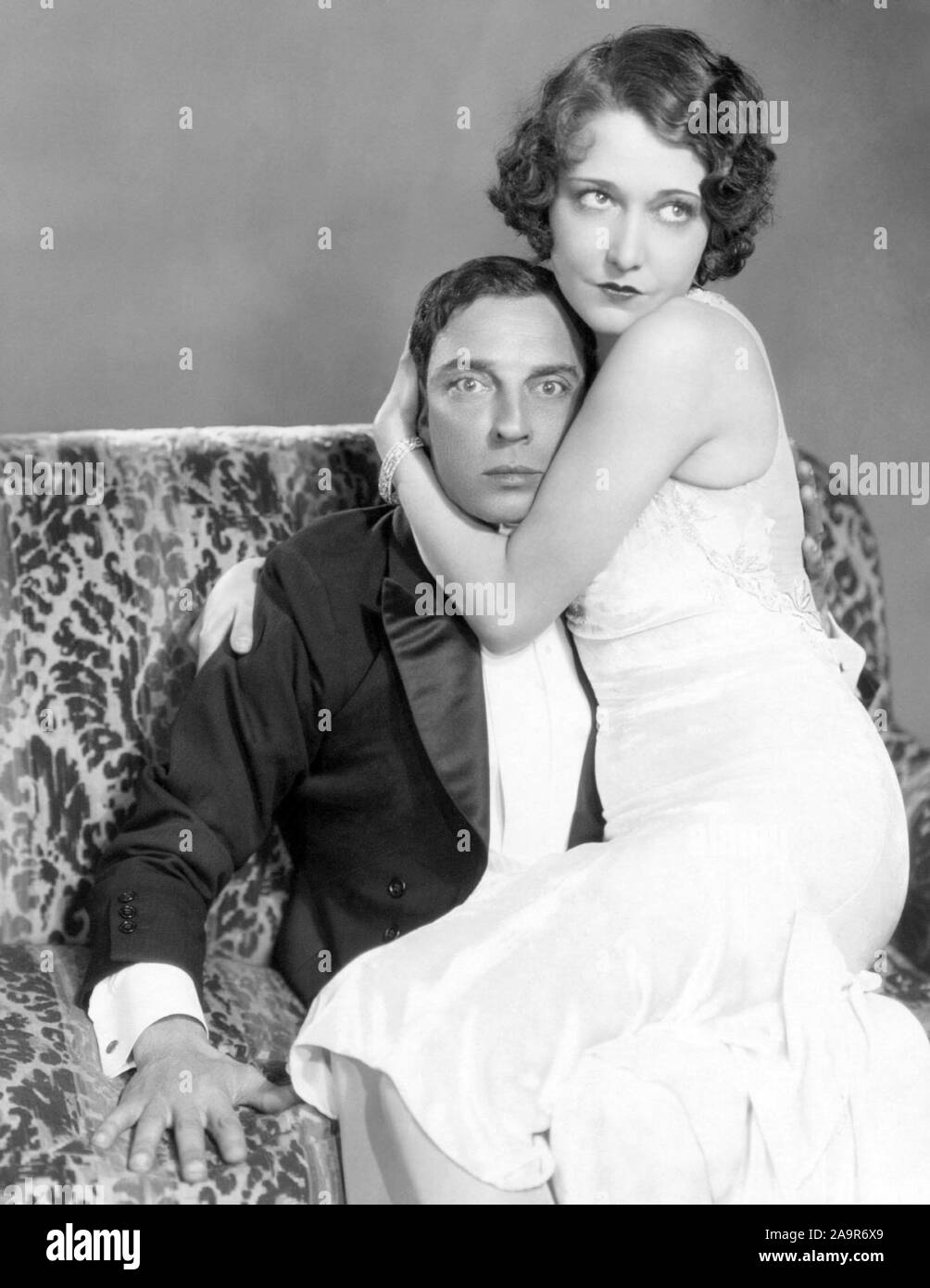 BUSTER KEATON e DOROTHY SEBASTIAN NONOSTANTE IL MATRIMONIO (1929), diretto da Edward Sedgwick. Credito: M.G.M / Album Foto Stock