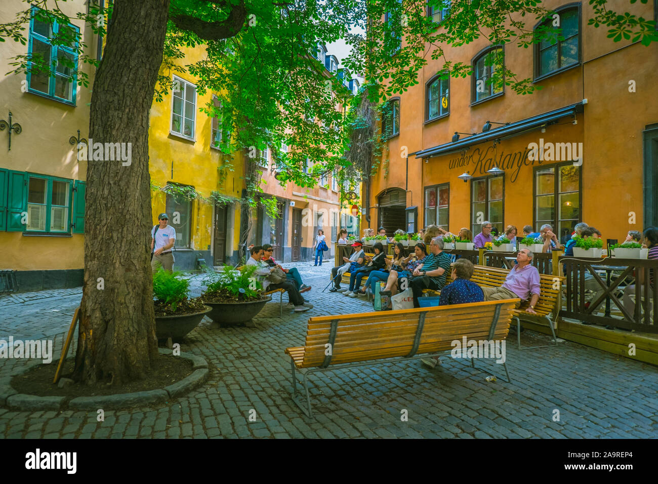 Città di Stoccolma Foto Stock
