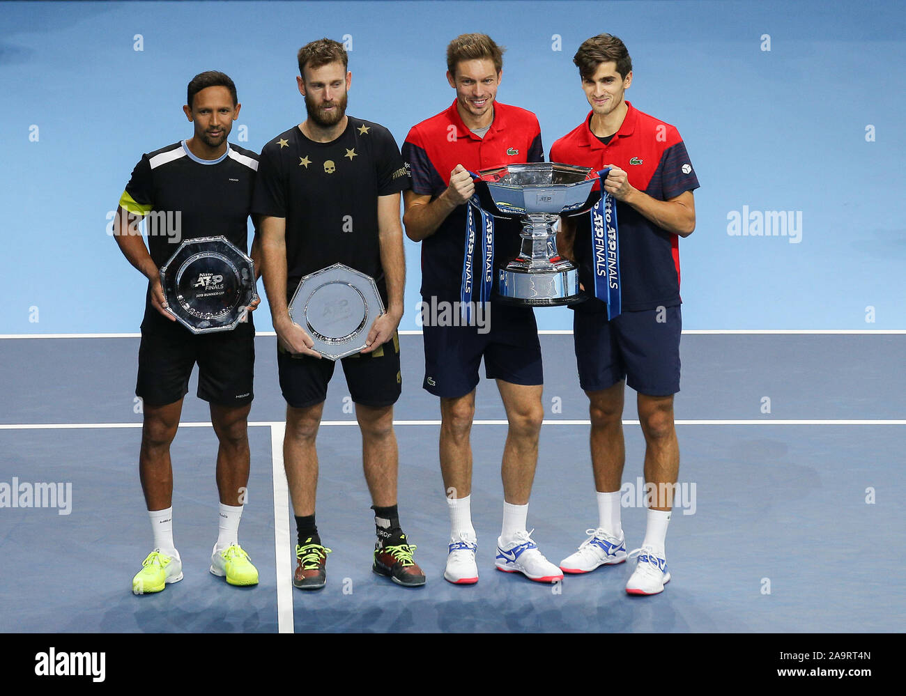 17 novembre 2019; l'O2 Arena, Londra, Inghilterra; Nitto tennis ATP Finals; - uso editoriale Foto Stock