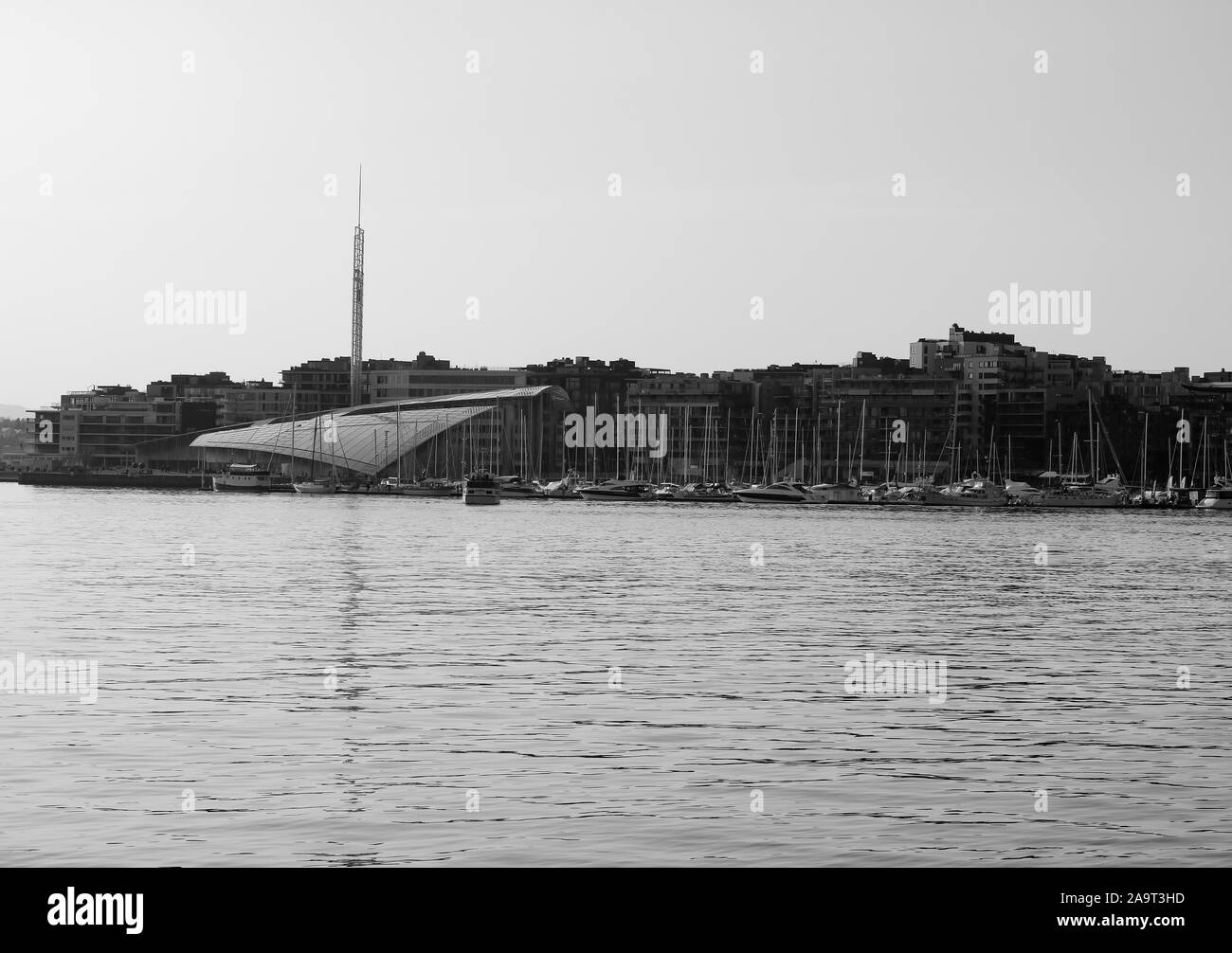 Una vista da Oslo, Norvegia Foto Stock