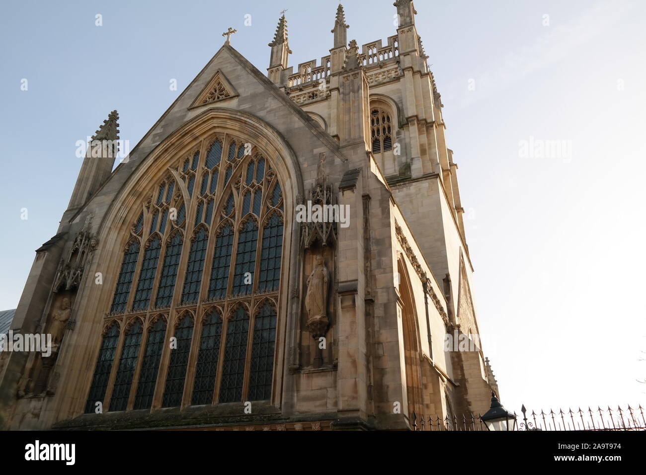 Merton College Chapel Oxford Foto Stock