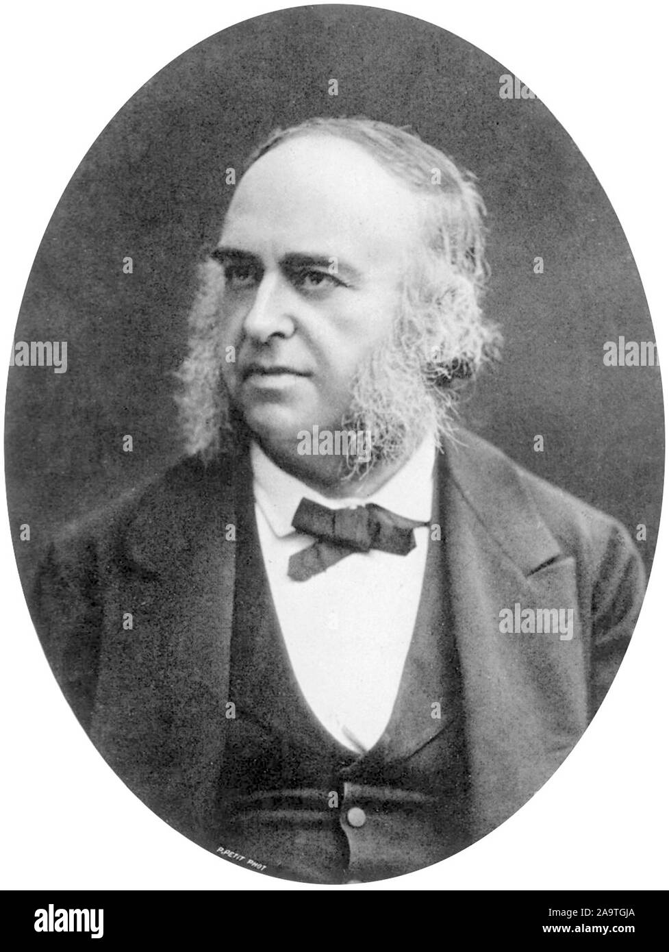 Pierre Paul Broca (1824 - 1880) medico francese, anatomista e antropologo Foto Stock