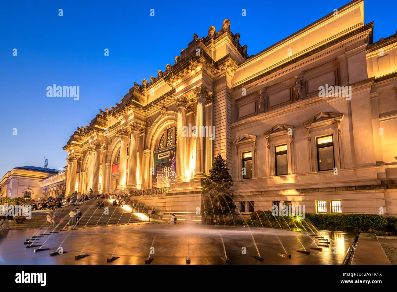 Metropolitan Museum of Art, Manhattan, New York, Stati Uniti d'America Foto Stock