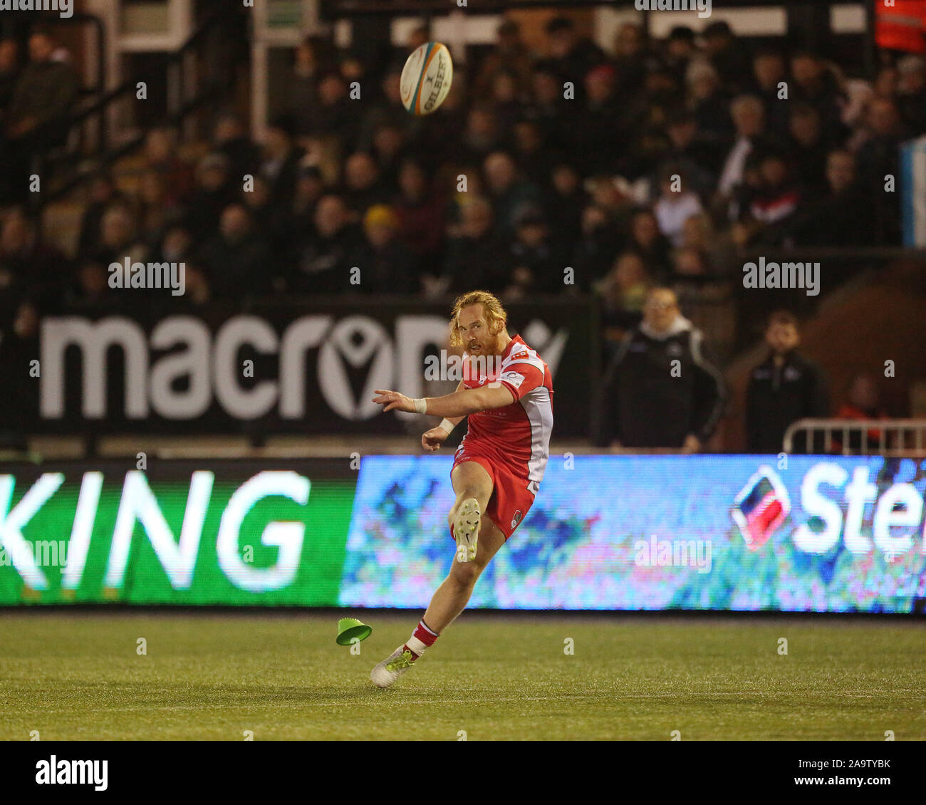 NEWCASTLE UPON TYNE, Inghilterra - Novembre 17th durante la Greene King IPA partita in campionato tra Newcastle Falcons e Coventry a Kingston Park, Newcastle domenica 17 novembre 2019. (Credit: Mark Fletcher | MI News) Credito: MI News & Sport /Alamy Live News Foto Stock