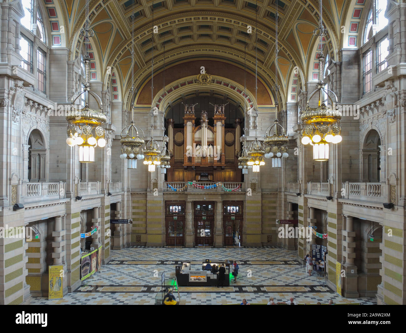 Kelvingrove in Glasgow Foto Stock