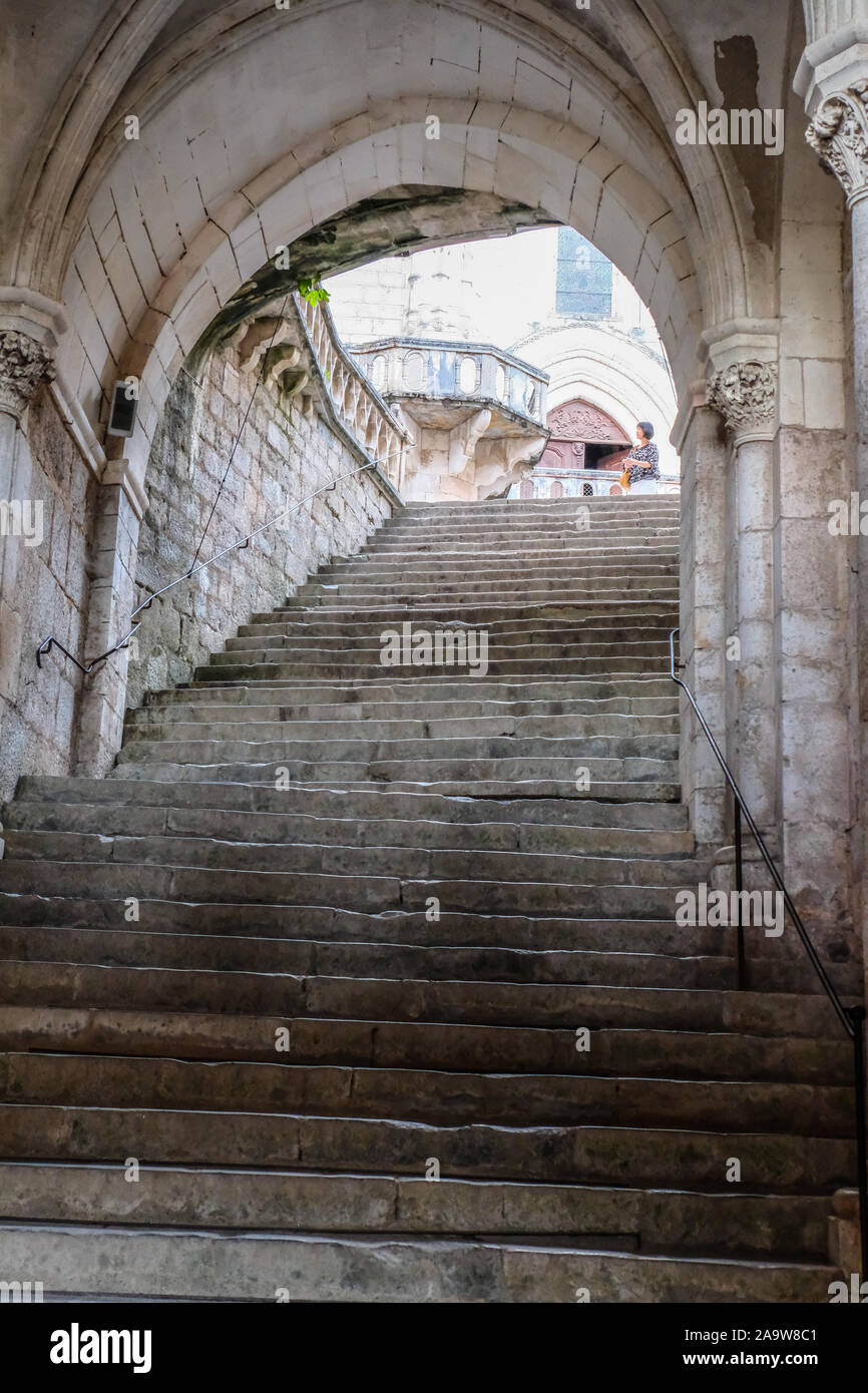 Più bei villaggi di Francia Foto Stock