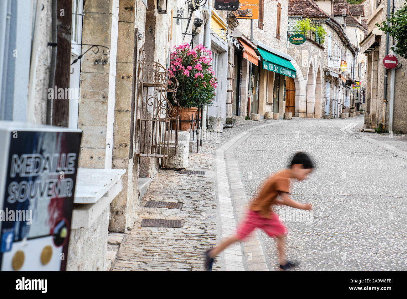 Più bei villaggi di Francia Foto Stock