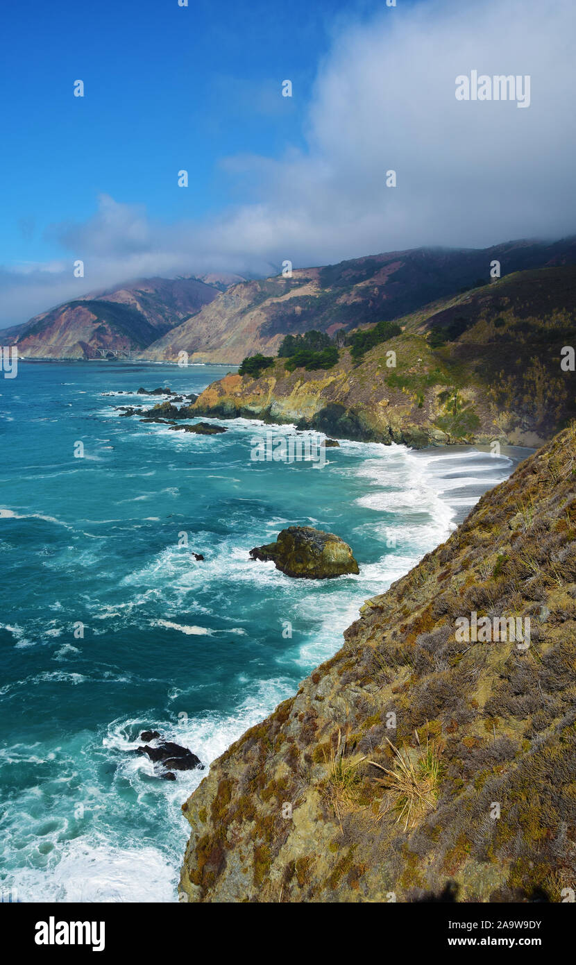 Big Sur Costa, California Foto Stock