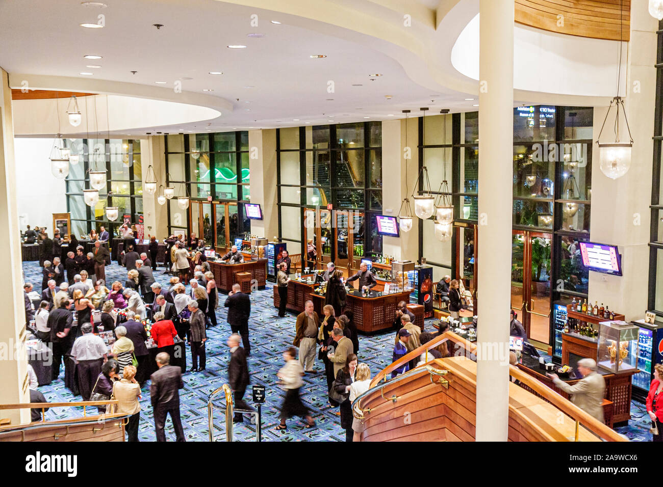 Fort ft. Lauderdale Florida, Broward County Performing Arts Center, opera, folla, FL100207175 Foto Stock