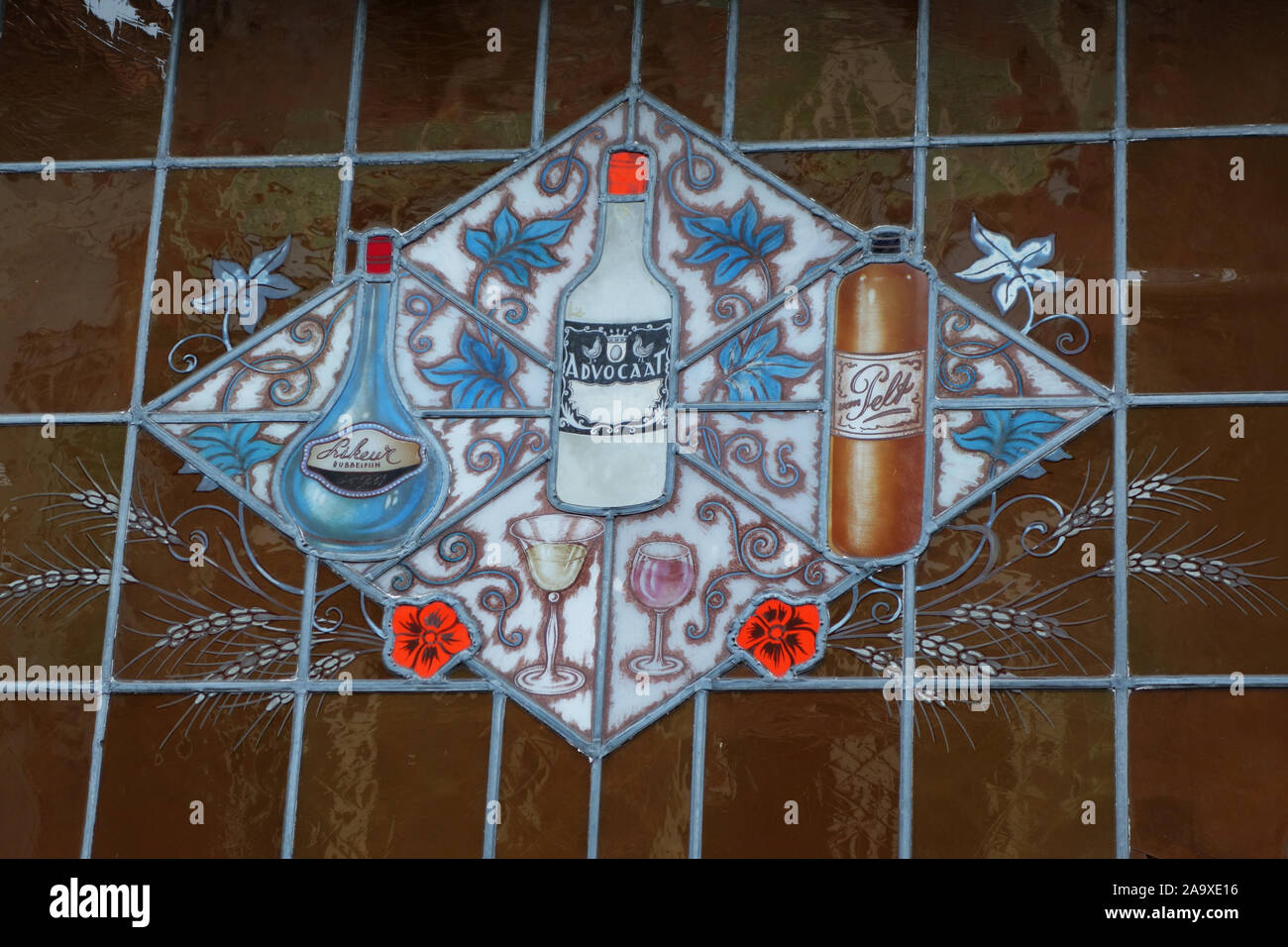 Negozio di ornamentali dettaglio, Voorstraat, Dordrecht, Paesi Bassi, Europa Foto Stock