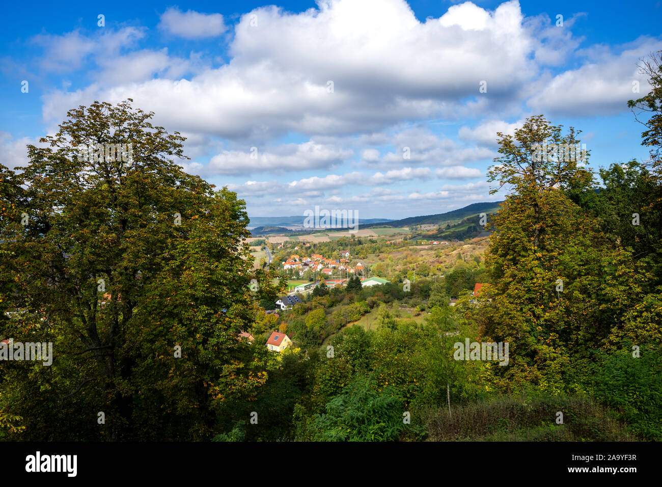 Castello di Koenigsberg in Baviera, Germania Foto Stock