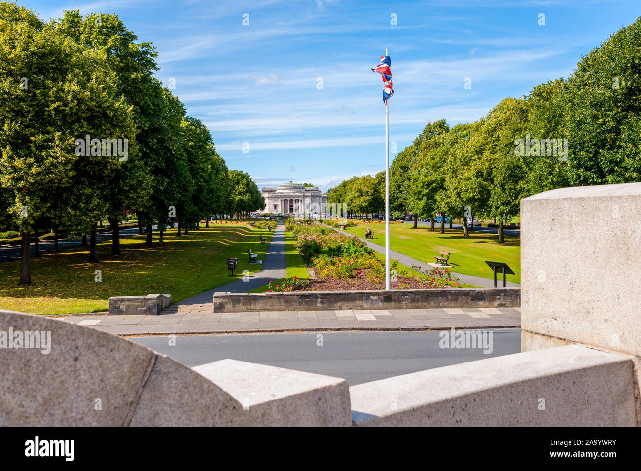 La Lady Lever Art Gallery a Port Sunlight, Merseyside Foto Stock