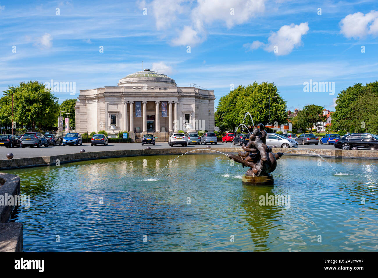 La Lady Lever Art Gallery a Port Sunlight, Merseyside Foto Stock