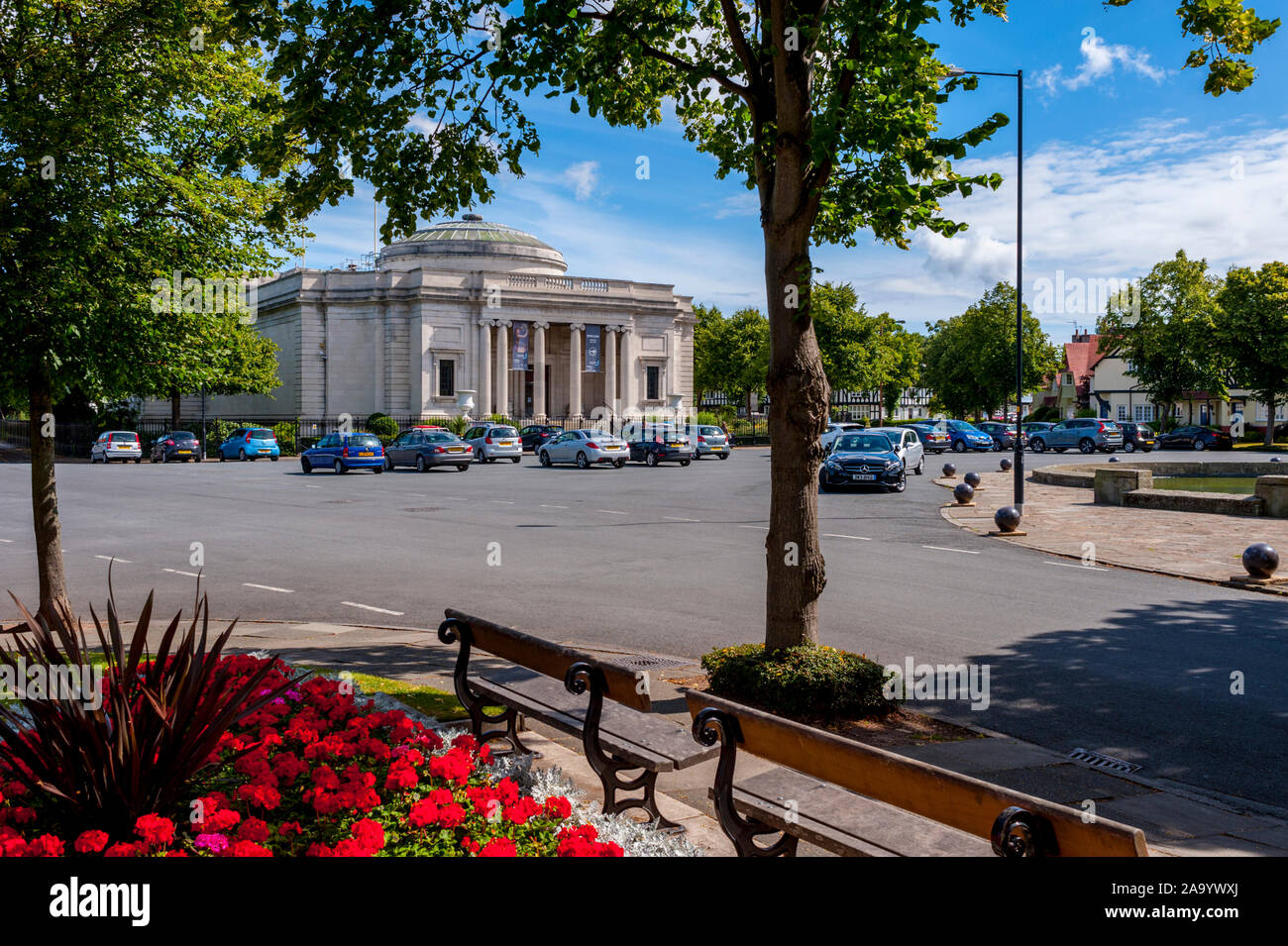 La Lady Lever Art Gallery a Port Sunlight, Merseyside Foto Stock