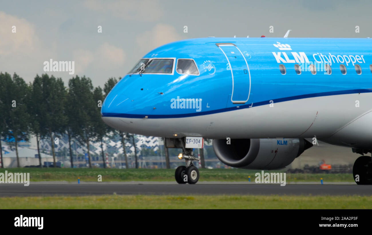 KLM Cityhopper Airport Amsterdam Foto Stock