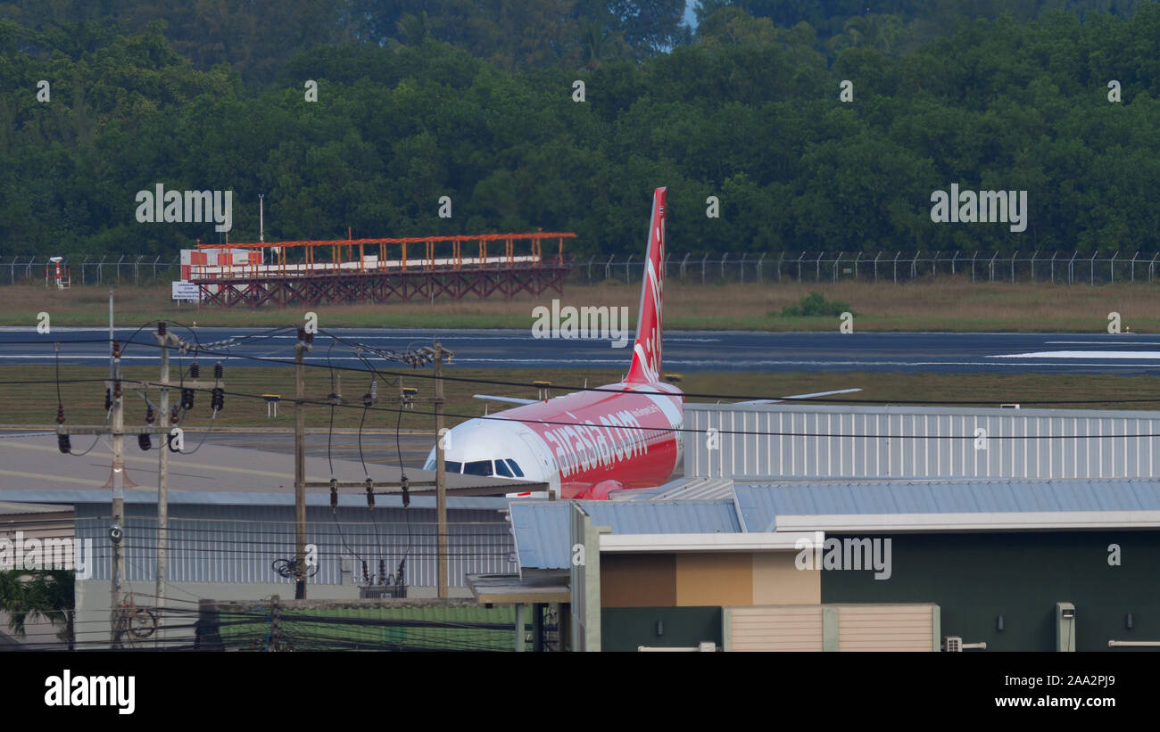 Aereo Airbus 320 traino Foto Stock
