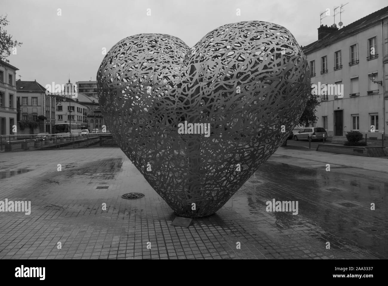 Le Coeur de Troyes Foto Stock