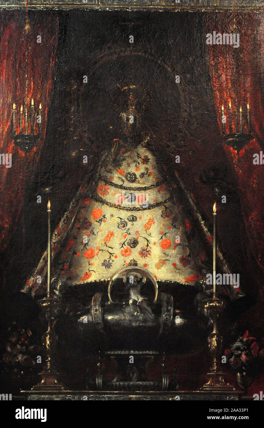 Juan Carreño de Miranda (1614-1685). Pittore spagnolo. Nostra Signora di Atocha, ca.1680. Museo di storia. Madrid. Spagna. (In prestito e al Museo del Prado di Madrid). Foto Stock