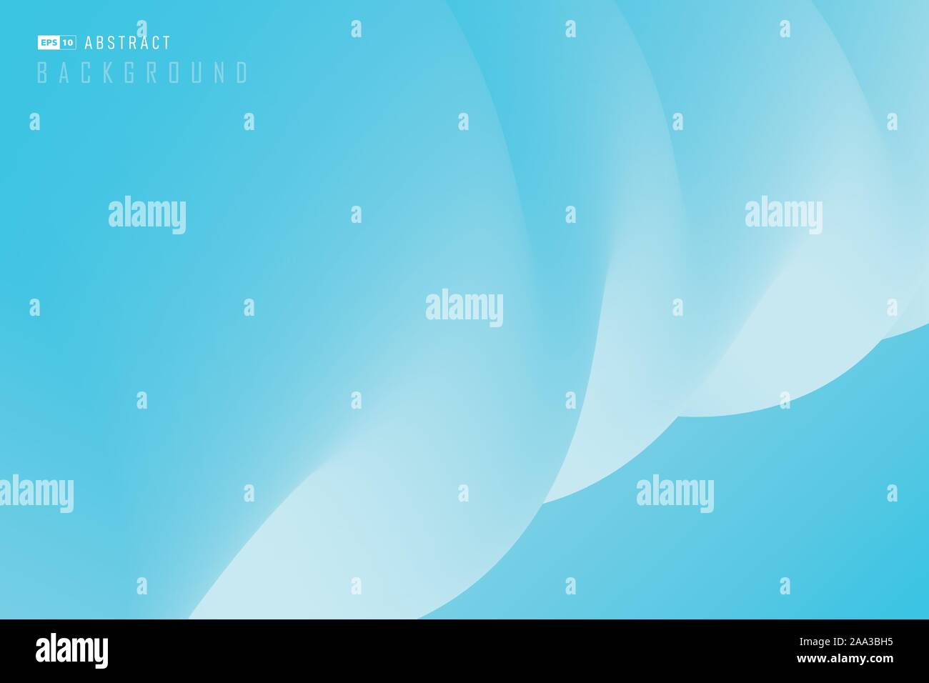 Abstract blu e bianco design ondulato di decorazione in stile di maglia. Utilizzo di Active Directory, la progettazione di opere d'arte, il modello di presentazione, stampa. illustrazione eps vettoriali10 Illustrazione Vettoriale