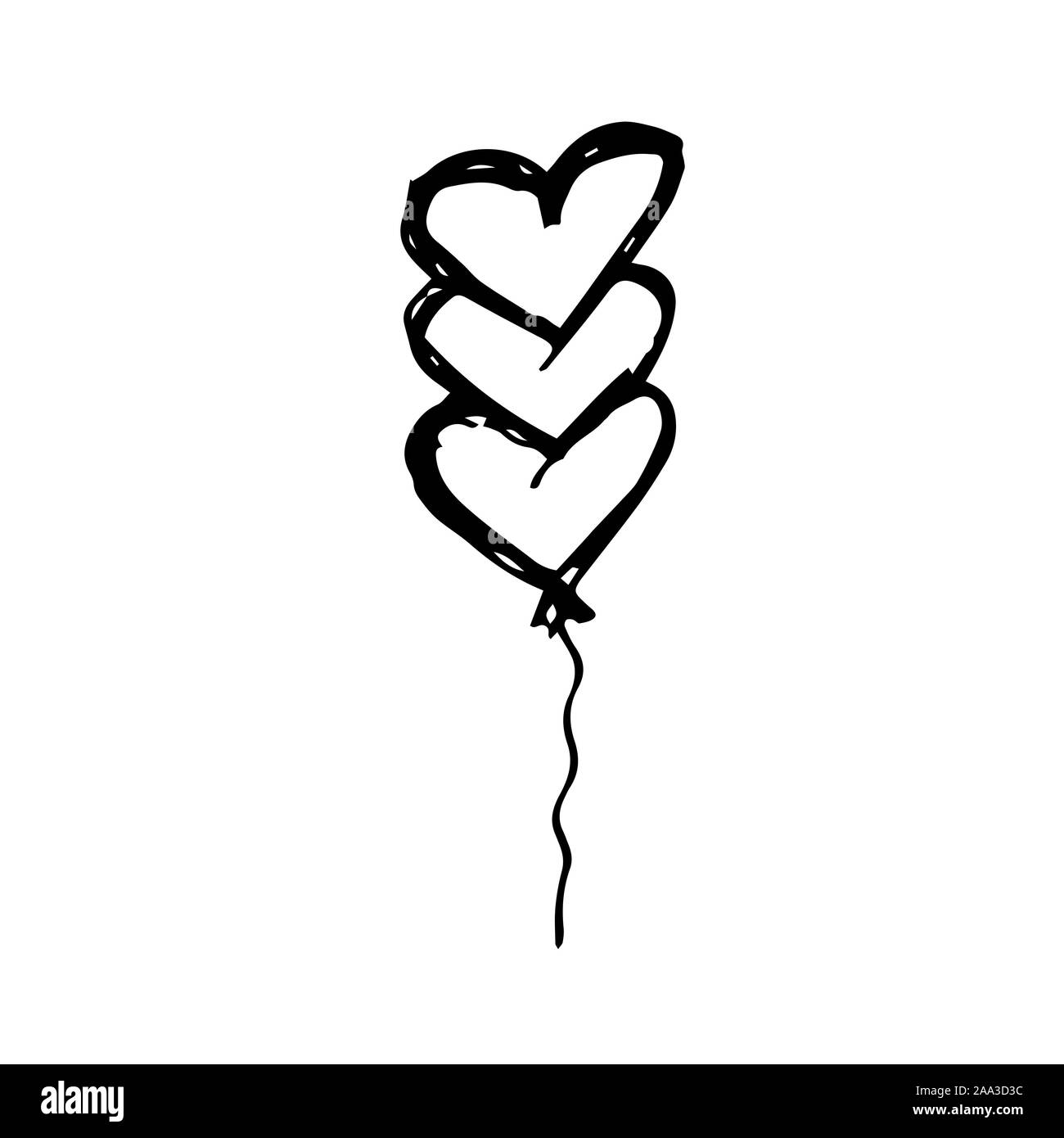 sagoma cuore disegno - 9 Sagoma cuore Foto e Immagini Stock in Bianco e Nero - Alamy