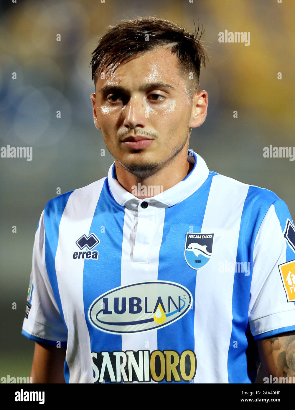 Italia Calcio - Campionato Serie B BKT 2019-2020 / ( Pescara Calcio 1936 )  - Francesco Andrea Di Grazia ' Francesco Di Grazia ' Foto stock - Alamy