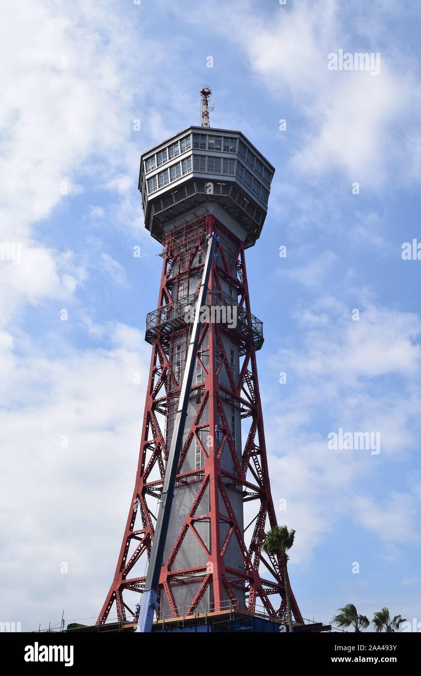 Torre di Osaka, Tsutenkaku, Giappone Foto Stock