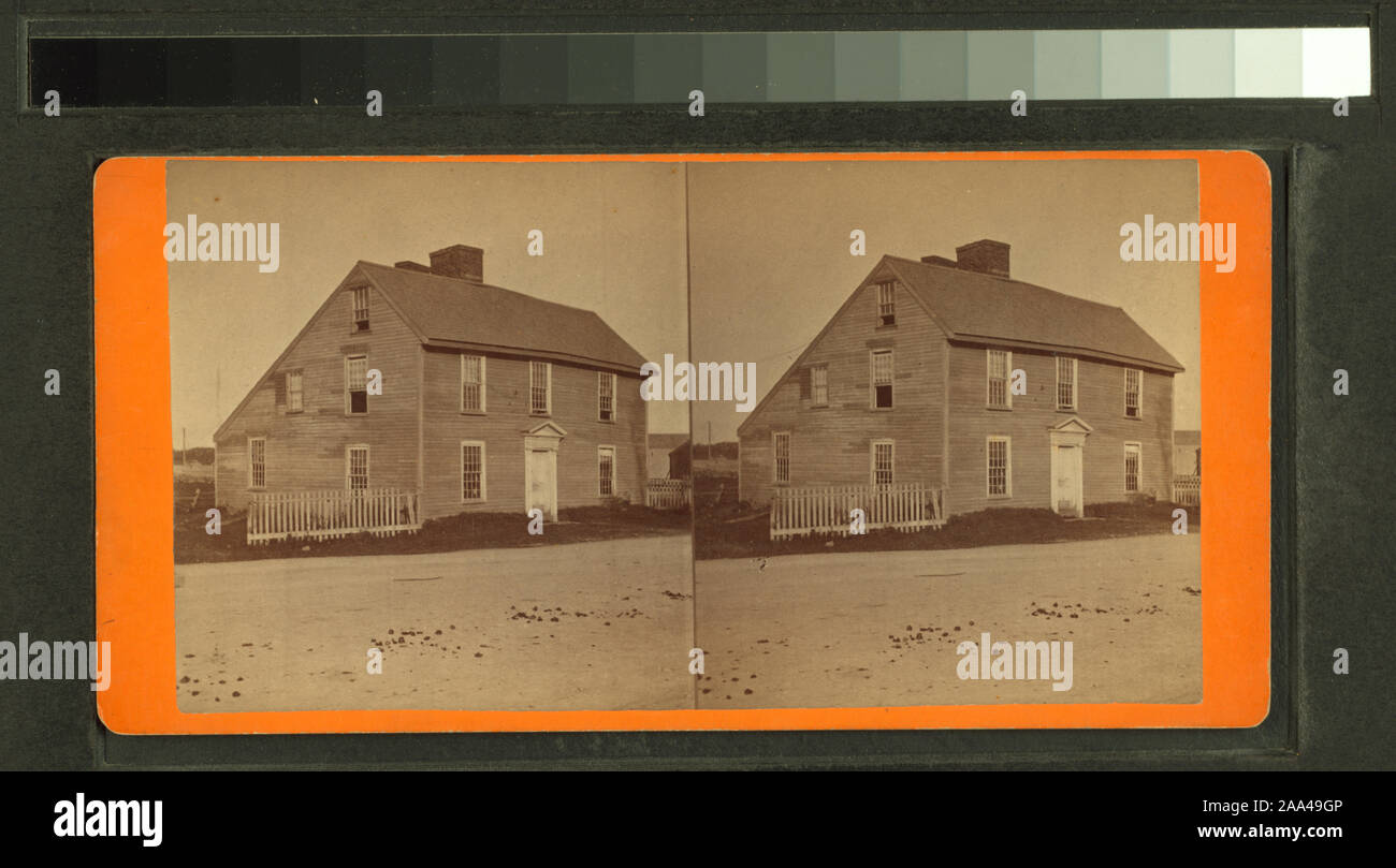 Adams' luogo di nascita.; Adams' luogo di nascita. Foto Stock