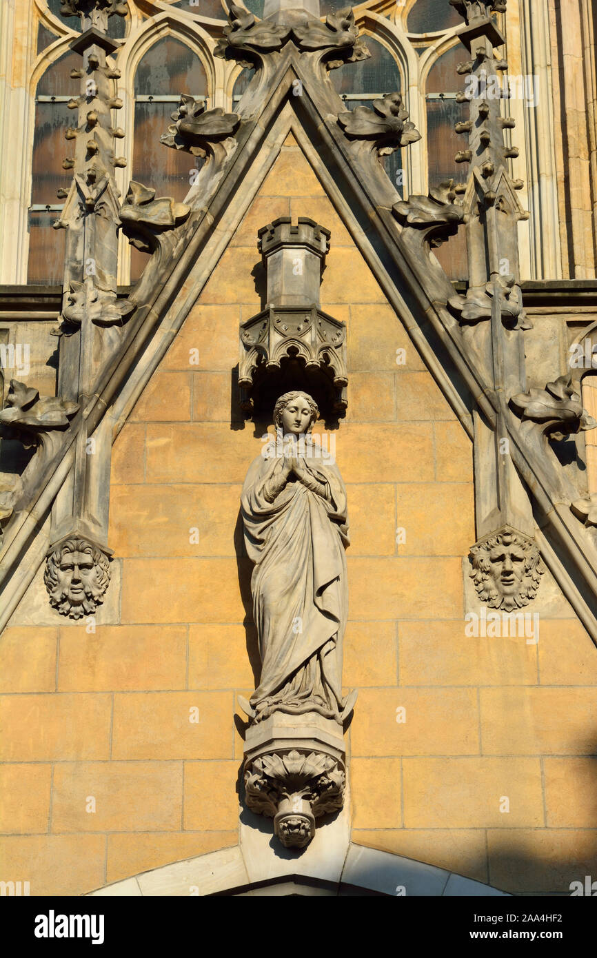 La Cattedrale di San Giovanni Battista a Ostrow Tumski. Wroclaw, Polonia Foto Stock