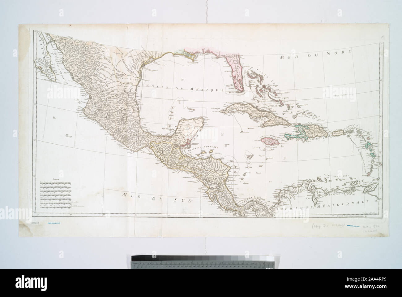 Dotazione nazionale per le discipline umanistiche concessione per l'accesso a Mappe precoce del medio Atlantico. Sollievo mostrato graficamente. Citazione/Riferimento: Phillips. Mappe di America, p. 571 Avec privilegio. Du dessein du Suor Gravelot frere de l'auteur, gravh par le Suor principali. Da autore del Atlante ghnhral. [1743-1780]. Finestra Mappa: [Hudson Bay-Labrador regione]. Lawrence H. raccolta alla macellazione ; 732. Mappa Div. 01-5340: Ford Collection.; Amérique Septentrionale publiée Sous les auspici de Monseigneur le Duc d'Orleans prémier prince du sang Foto Stock