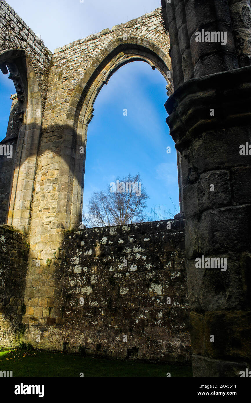 Bolton Abbey nel North Yorkshire Foto Stock