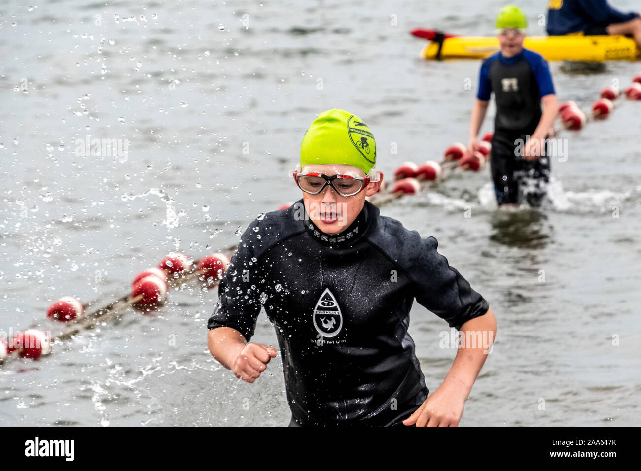 Cooperstown Triathlon 2019 Foto Stock