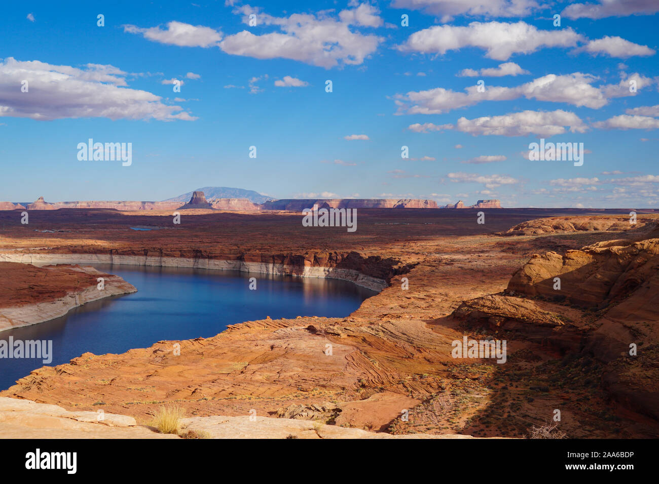 I bellissimi colori dell autunno nel Lago Powell area dell'Arizona del Nord. Foto Stock