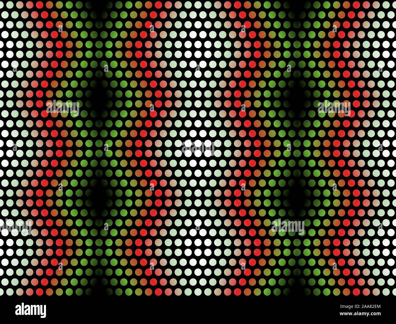 Round di gradiente vettore seamless pattern,cerchio colorato sfondo,caratteristiche geometriche Illustrazione Vettoriale