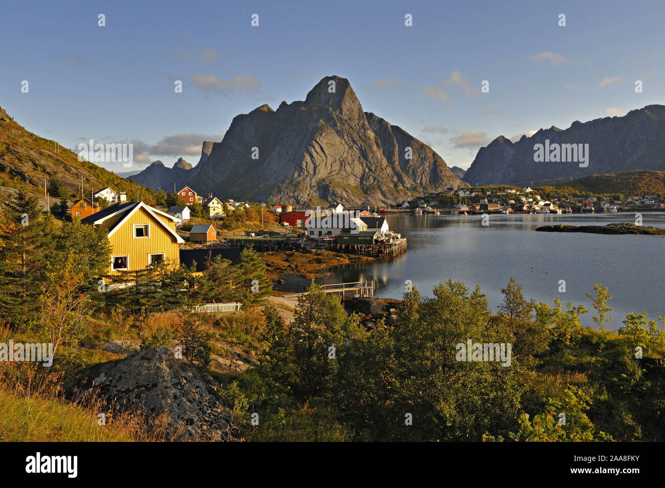 Die Lofoten in Norwegen, Skandinavien. Foto Stock