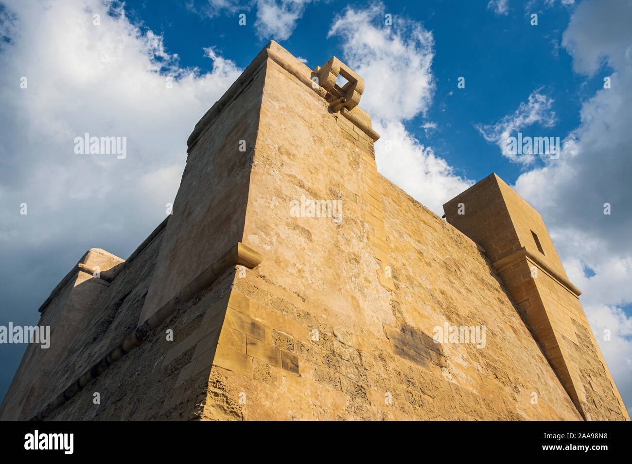 La Torre di Wignacourt, St Paul Bay, Malta Foto Stock