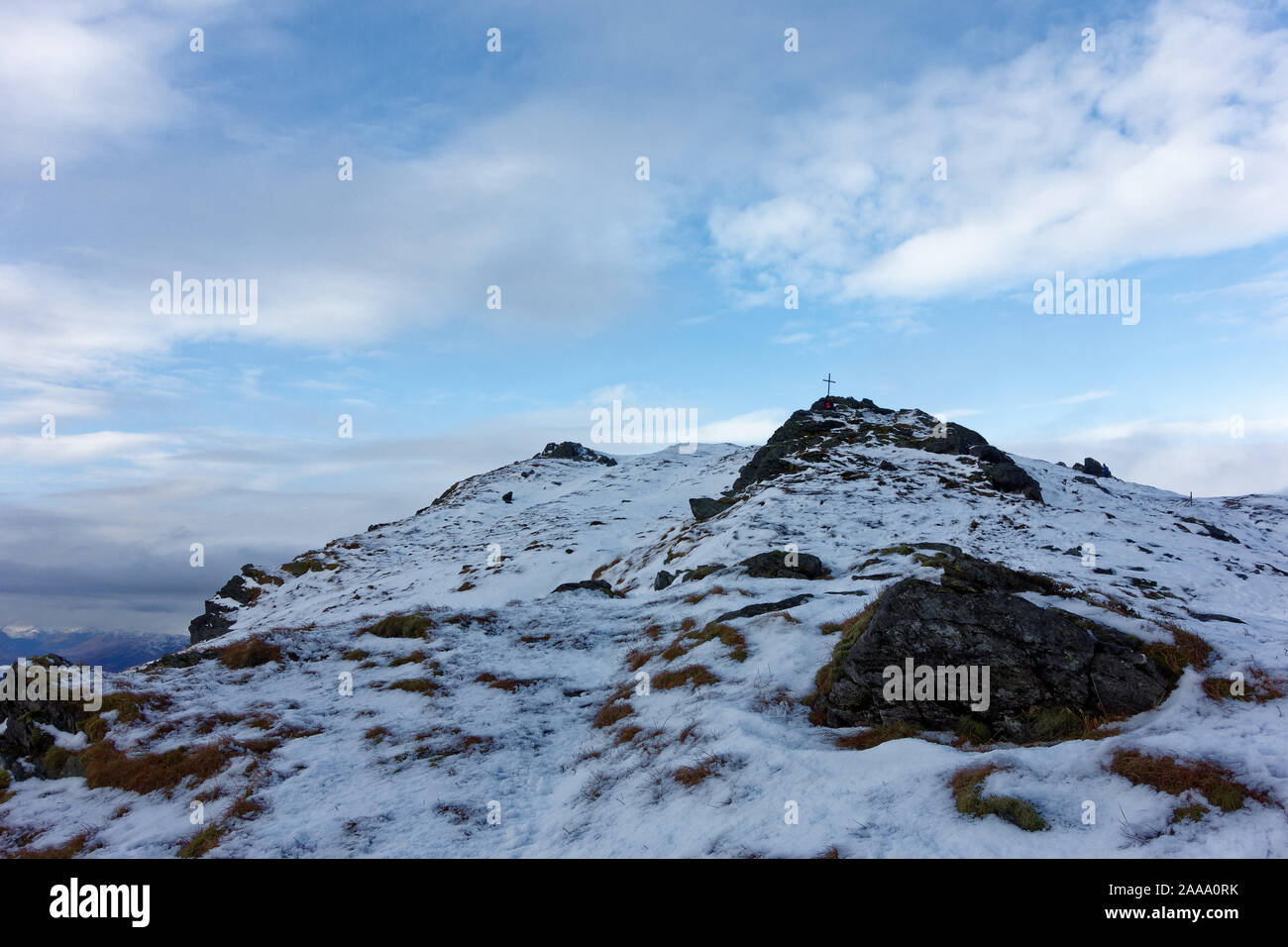 Ben Ledi, vicino a Callander, Stirlingshire, Scozia Foto Stock