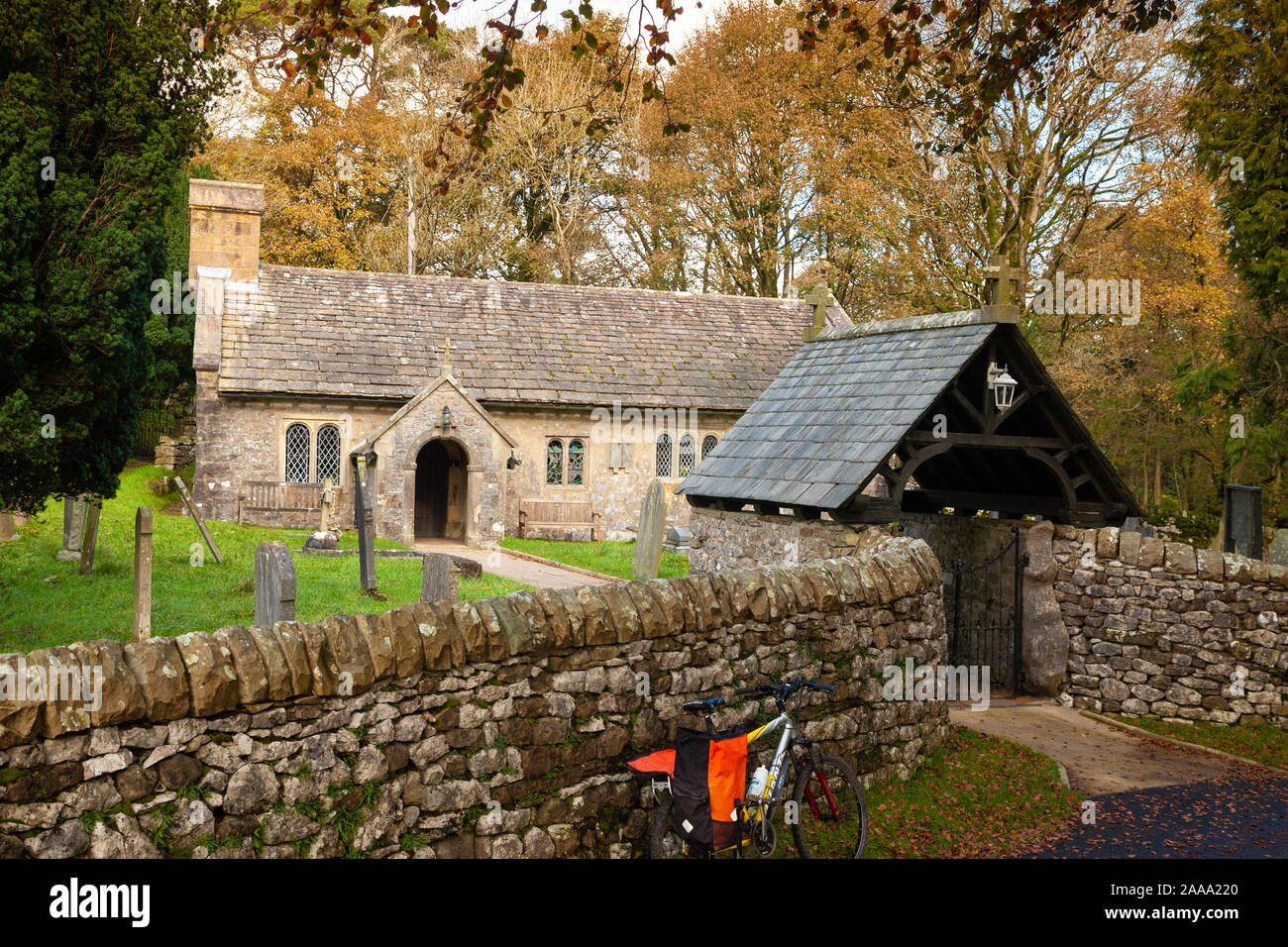 St Leonard chiesa, cappella le Dale, Ingleton, Carnforth Foto Stock