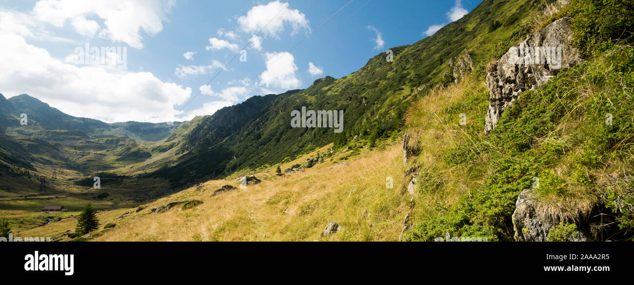 Transfagarasan pass Foto Stock