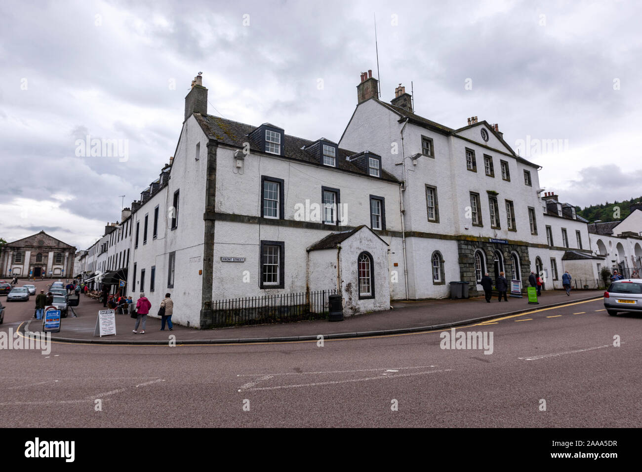 Inveraray Chiesa Parrocchiale in East Main Street , Inveraray, Argyll and Bute, Scotland, Regno Unito Foto Stock